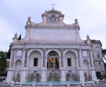 Acqua Paola fountain