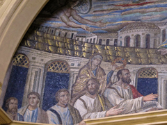 Santa Pudenziana - il mosaico dell’abside