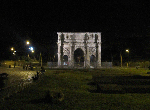 Il lato Nord dell'Arco di Costantino