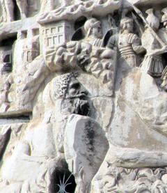 Marco Aurelio Column - Danube god