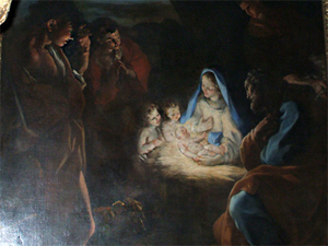 Santa Maria della Concezione - Lanfranco, Nativity