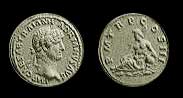 Aureo di Adriano, zecca di Roma 119-138 d.C.