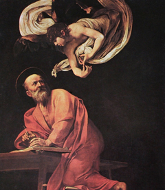 San Luigi dei Francesi - St. Matthew and the Angel