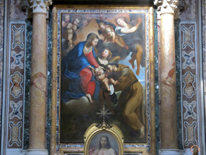 Domenichino, The altarpiece
